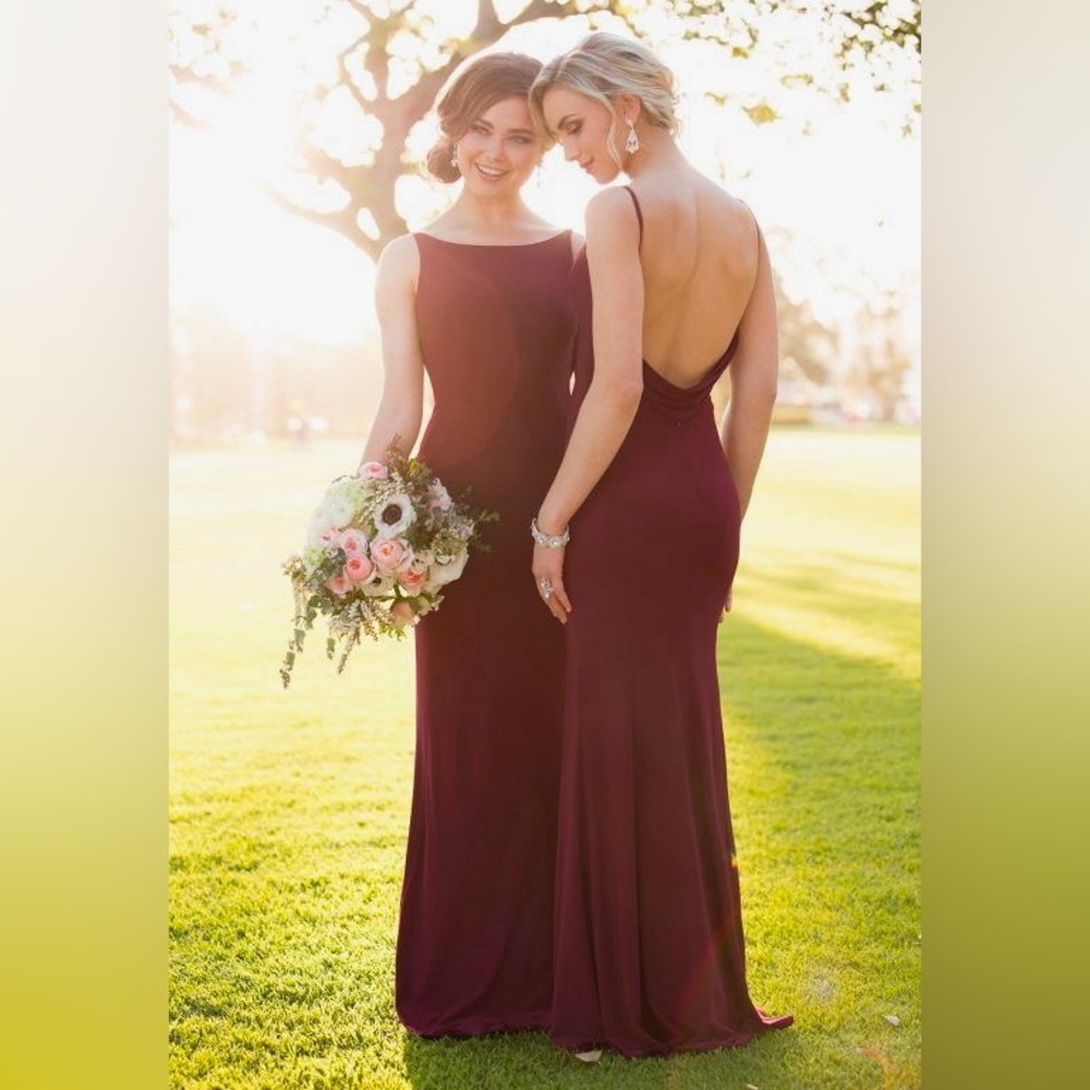 Sorella Vita Burgundy Dress Size 4